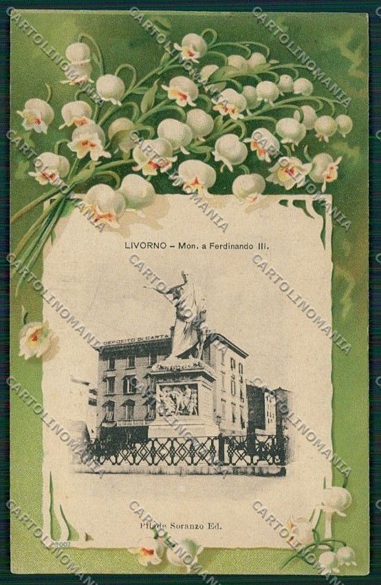 Livorno Città Saluti da cartolina QQ3654 – fronte