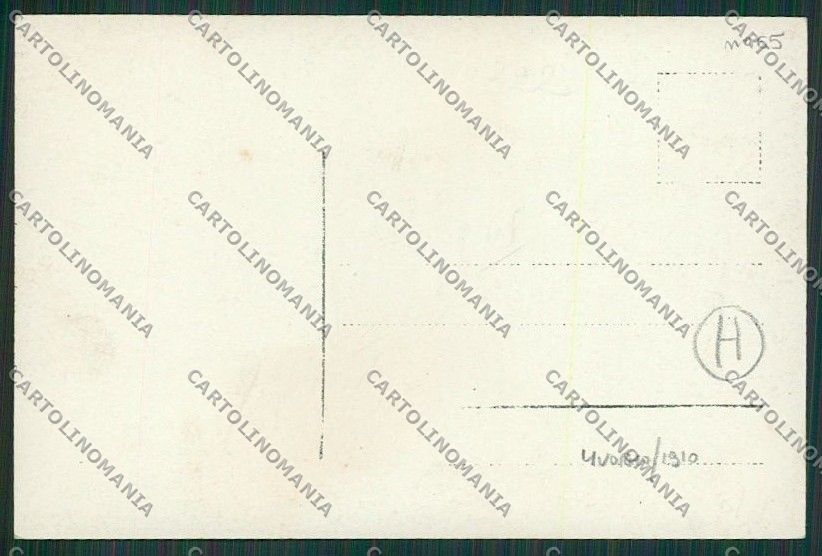 Livorno Città Militari Marina Militare cartolina QQ3668 – retro