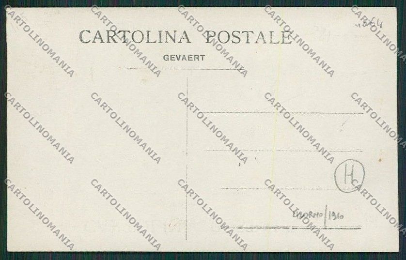 Livorno Città Militari Marina Militare cartolina QQ3669 – retro