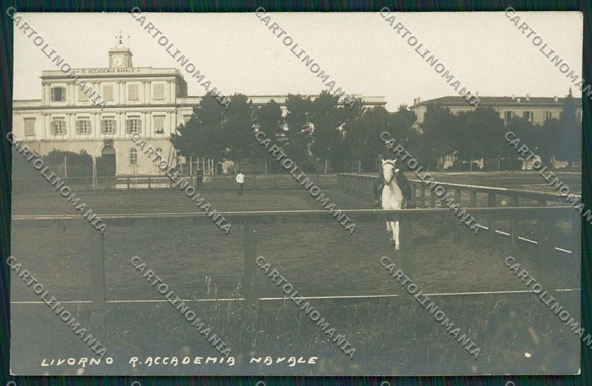 Livorno Marina Militare Città Militari Accademia Foto cartolina QQ3673 – fronte
