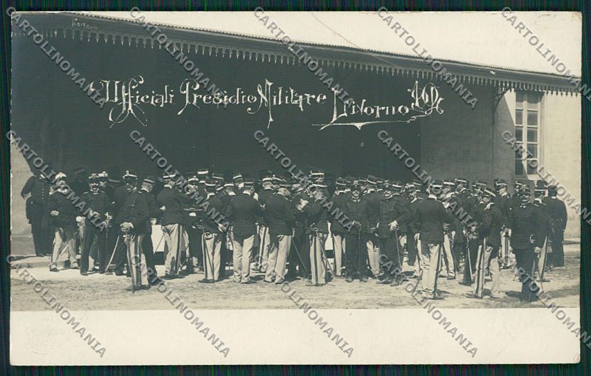 Livorno Città Militari NPG Foto cartolina QQ3679 – fronte