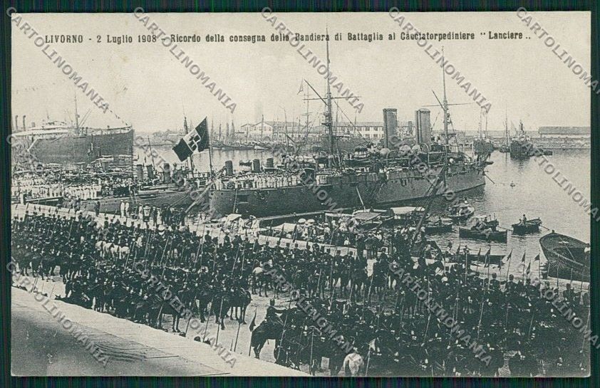 Livorno Città Militari cartolina QQ3685 – fronte