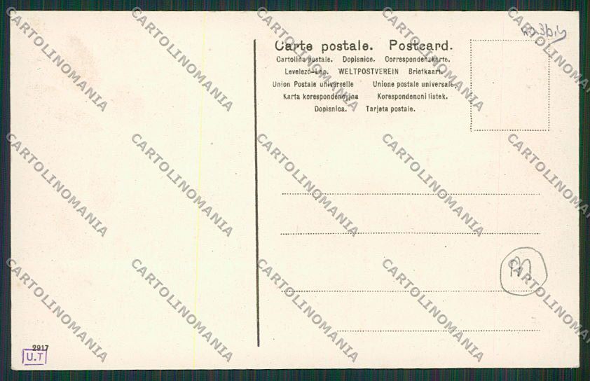 Livorno Città Militari cartolina QQ3685 – retro