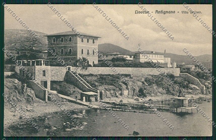 Livorno Città Antignano cartolina QQ3691 – fronte