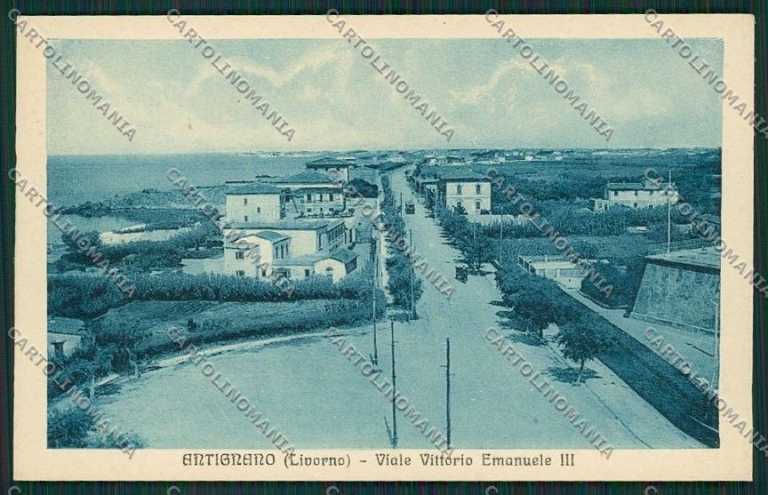 Livorno Città Antignano cartolina QQ3696 – fronte
