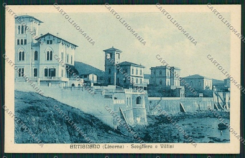 Livorno Città Antignano cartolina QQ3697 – fronte