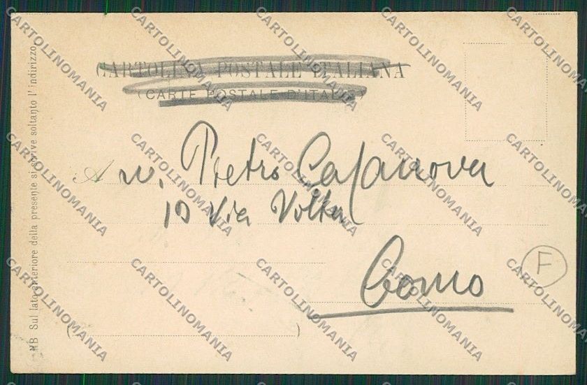 Livorno Città Antignano cartolina QQ3701 – retro