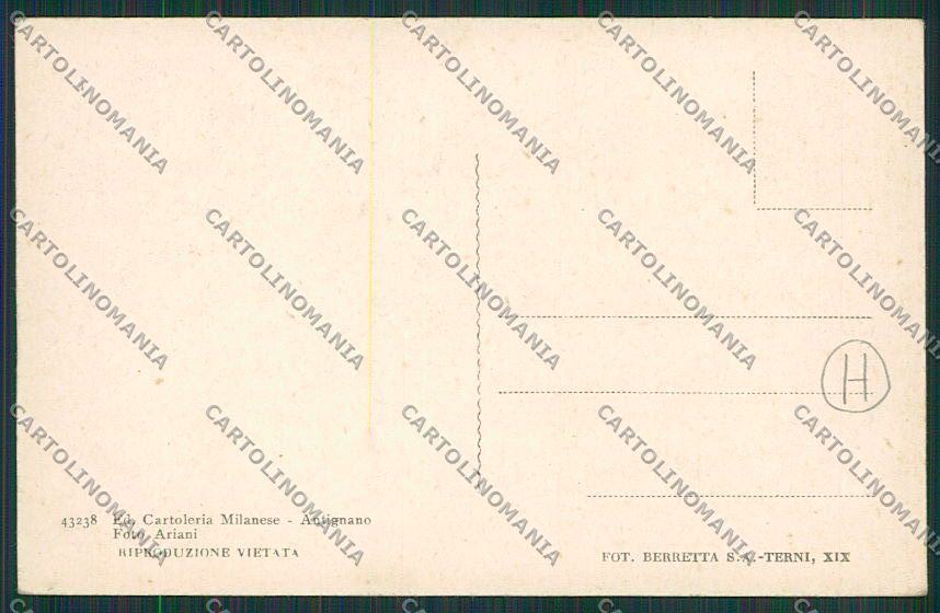 Livorno Città Antignano Filovia cartolina QQ3707 – retro