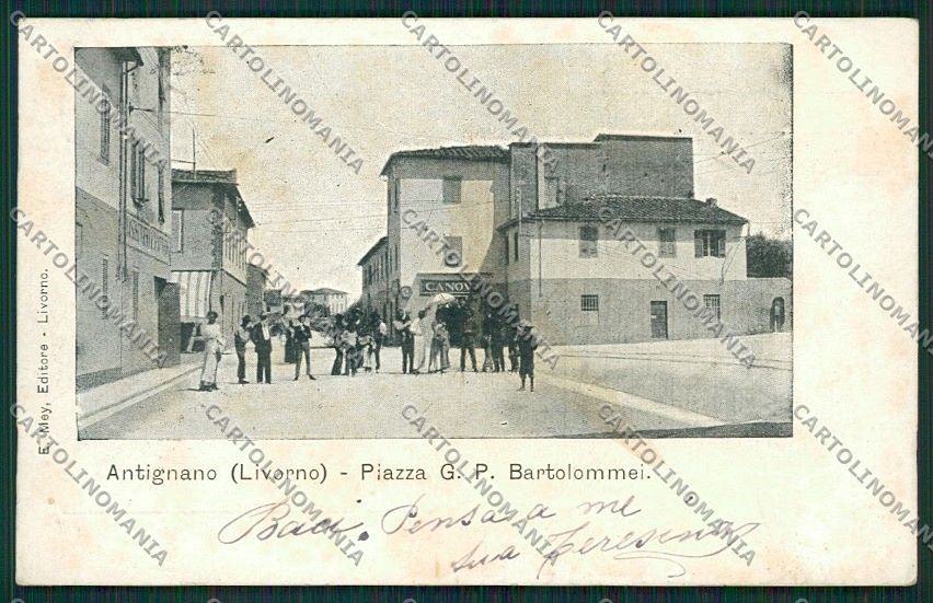 Livorno Città Antignano cartolina QQ3708 – fronte
