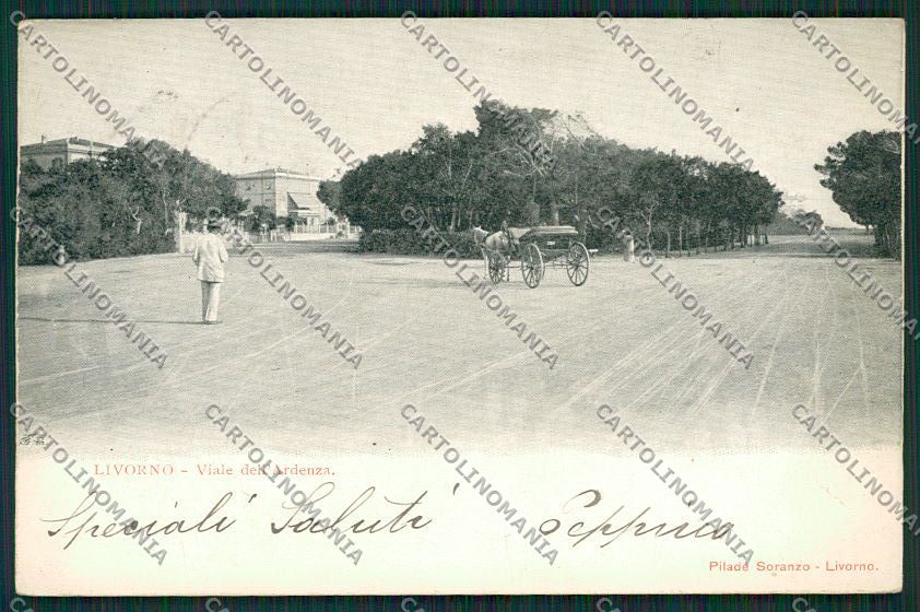 Livorno Città Ardenza cartolina QQ3711 – fronte