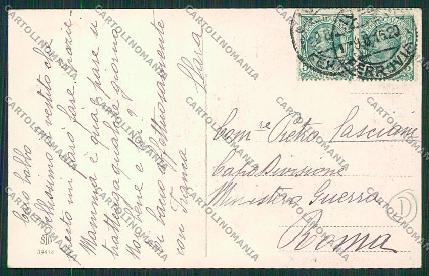 Livorno Città Ardenza cartolina QQ3715 – retro