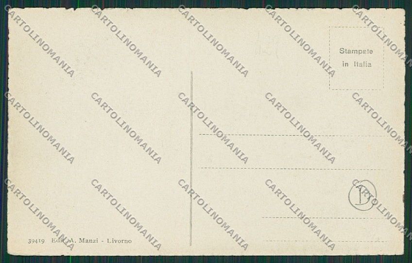 Livorno Città Ardenza cartolina QQ3717 – retro