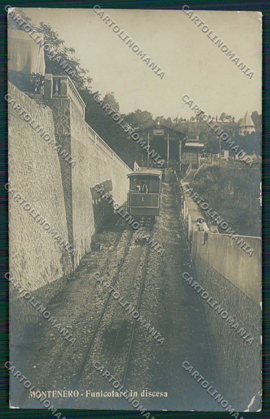 Livorno Montenero Funicolare Foto cartolina QQ3728 – fronte