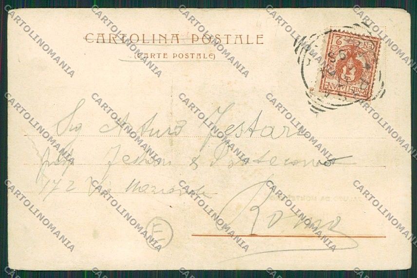 Livorno Montenero PIEGHINA cartolina QQ3732 – retro
