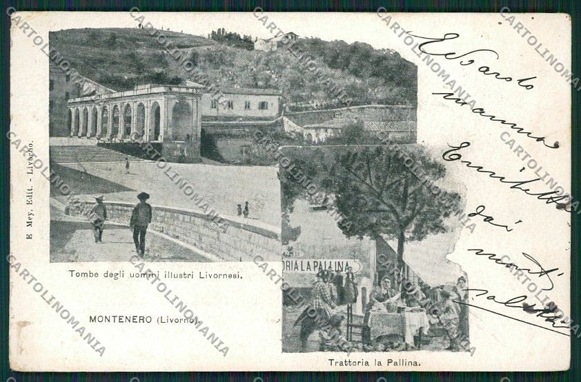 Livorno Montenero cartolina QQ3736 – fronte