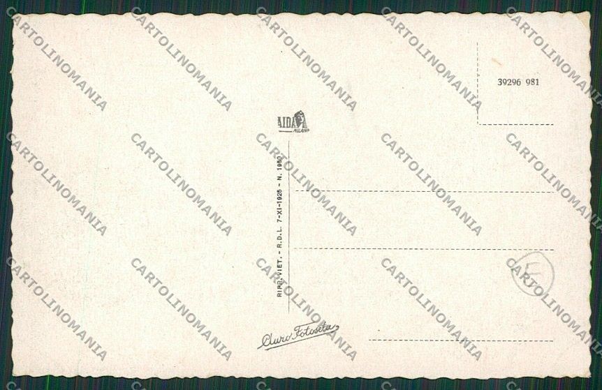 Livorno Piombino PIEGHINE cartolina QQ3772 – retro