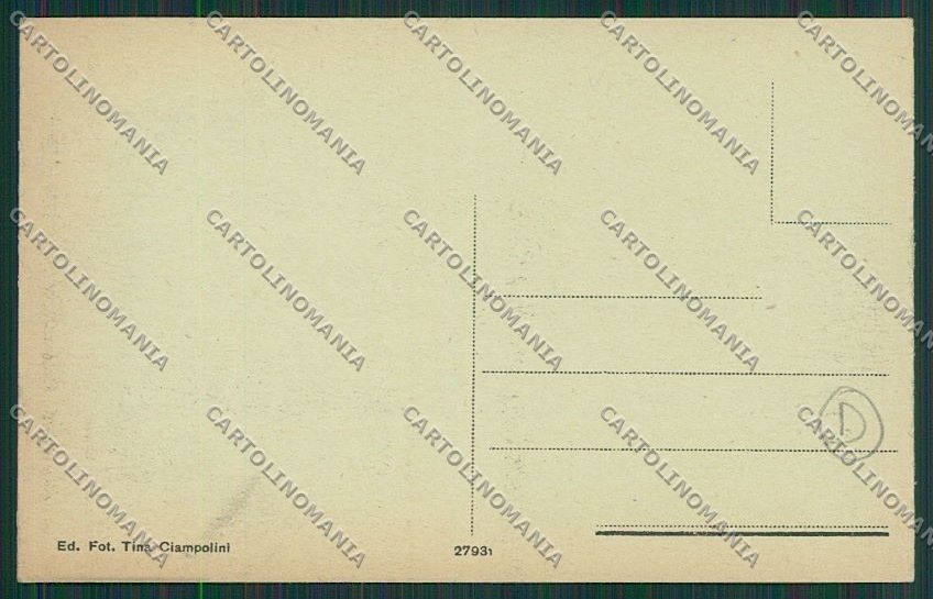 Livorno Rosignano Marittima Castiglioncello cartolina QQ3783 – retro