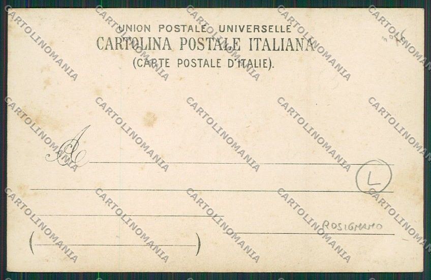 Livorno Rosignano Marittima Castiglioncello Militari Foto cartolina QQ3817 – retro