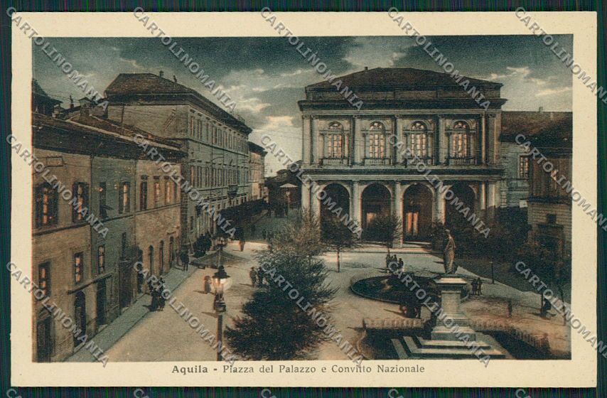 L'Aquila Città Chiaro di Luna cartolina QQ3837 – fronte