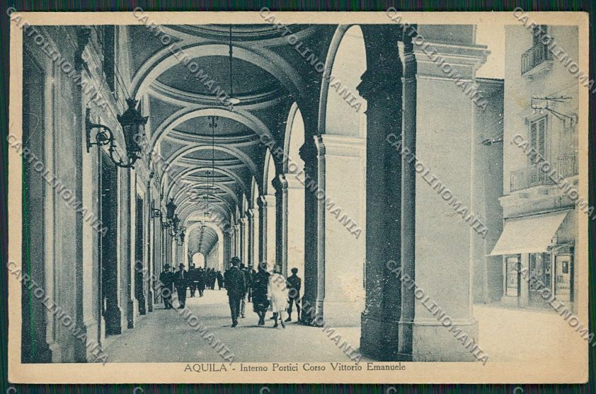L'Aquila Città ABRASA cartolina QQ3851 – fronte