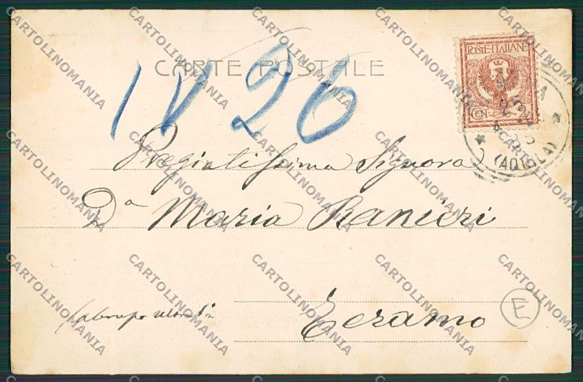 L'Aquila Pettorano sul Gizio Costumi Alterocca 1384 cartolina QQ3853 – retro