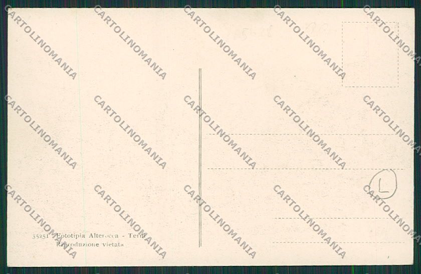 L'Aquila Avezzano Terremoto CRI Militari cartolina QQ3916 – retro