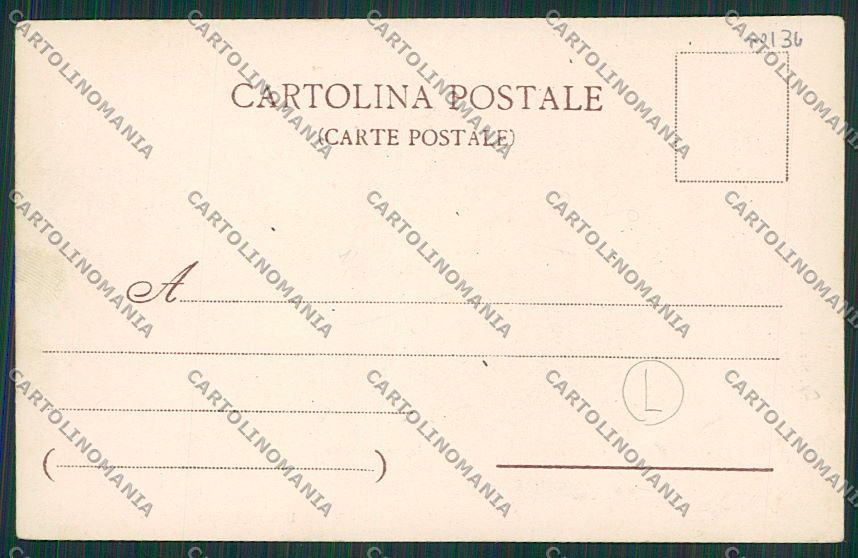 L'Aquila Roccaraso Militari cartolina QQ3929 – retro