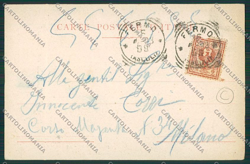 L'Aquila Scanno Costumi Alterocca 891 cartolina QQ3934 – retro