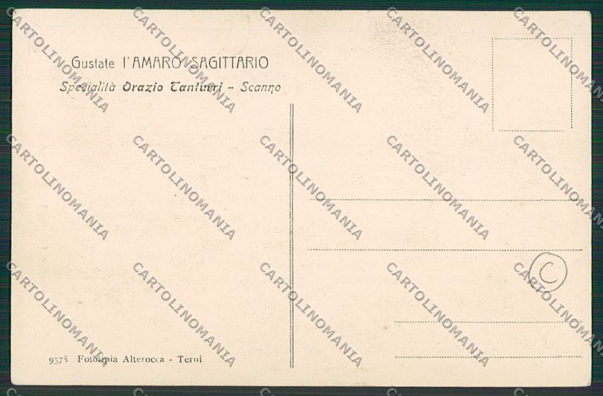 L'Aquila Scanno Costumi Alterocca 9578 cartolina QQ3935 – retro