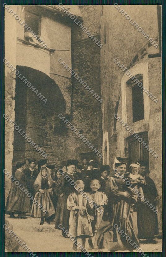 L'Aquila Scanno Costumi cartolina QQ3944 – fronte