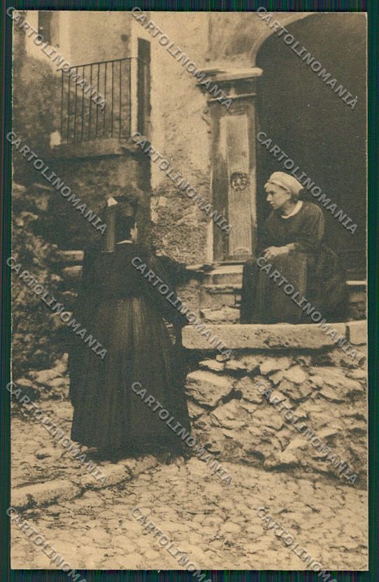 L'Aquila Scanno Costumi cartolina QQ3948 – fronte