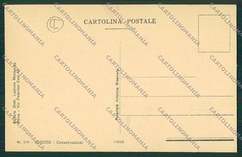 L'Aquila Scanno Costumi cartolina QQ3948 – retro