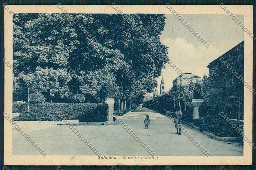 L'Aquila Sulmona cartolina QQ3957 – fronte