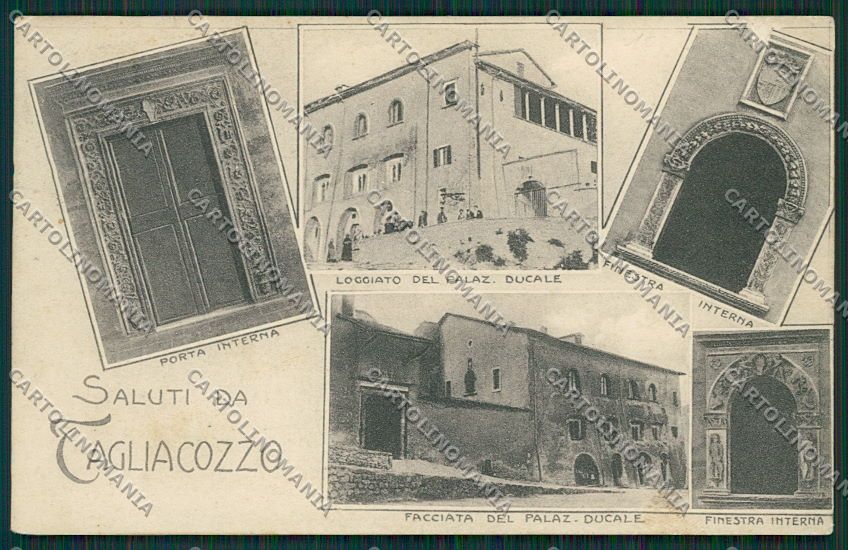 L'Aquila Tagliacozzo Saluti da ABRASA cartolina QQ3963 – fronte