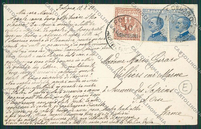 L'Aquila Pettorano sul Gizio Costumi cartolina QQ3973 – retro