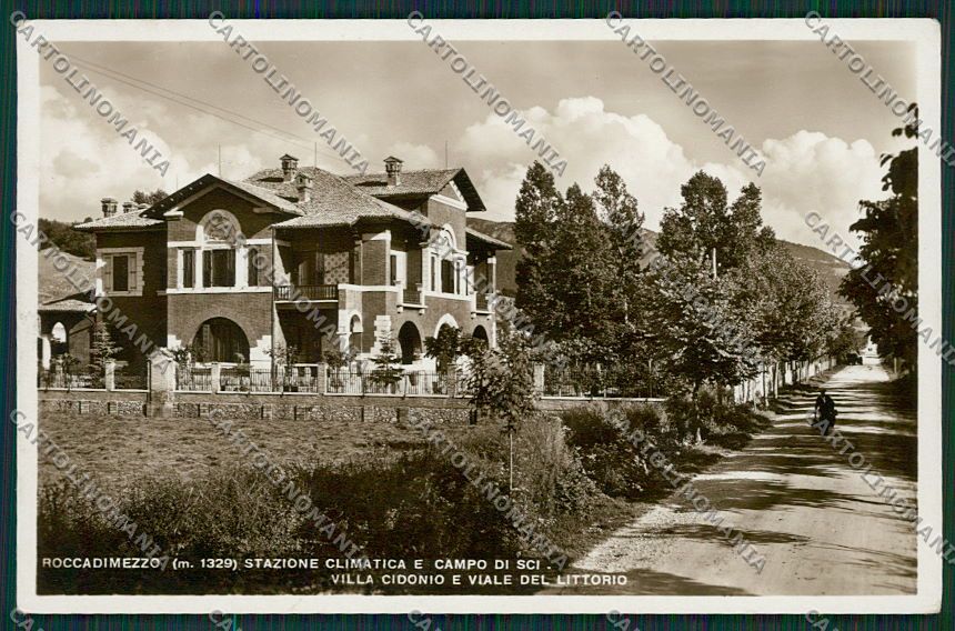 L'Aquila Rocca di Mezzo Foto cartolina QQ4002 – fronte
