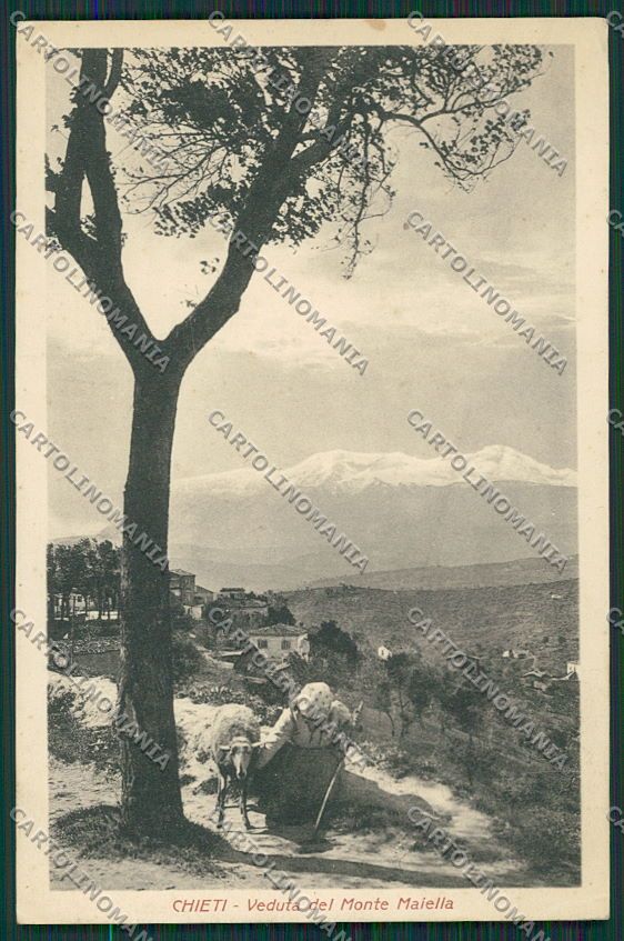 Chieti Città Costumi cartolina QQ4015 – fronte