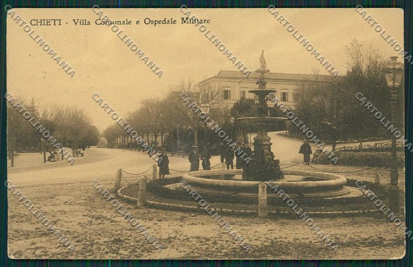 Chieti Città Ospedale Militare cartolina QQ4022 – fronte