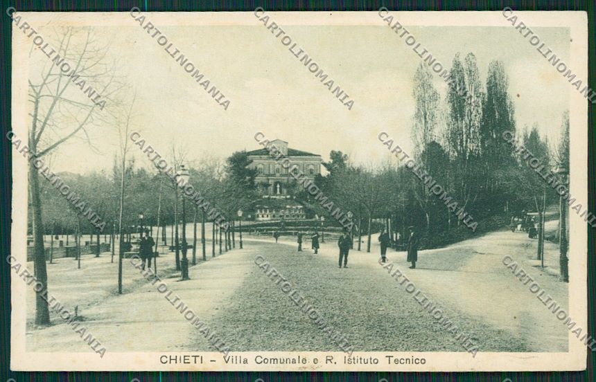 Chieti Città PIEGHINA cartolina QQ4031 – fronte