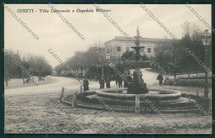 Chieti Città Ospedale Militare cartolina QQ4032 – fronte