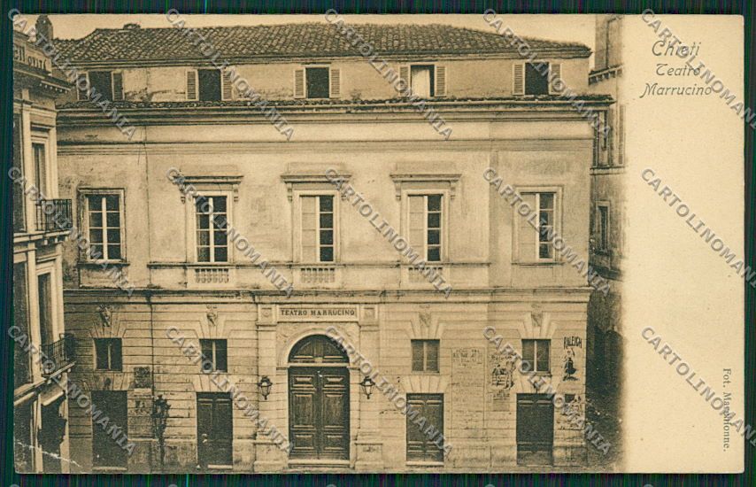 Chieti Città Teatro cartolina QQ4035 – fronte