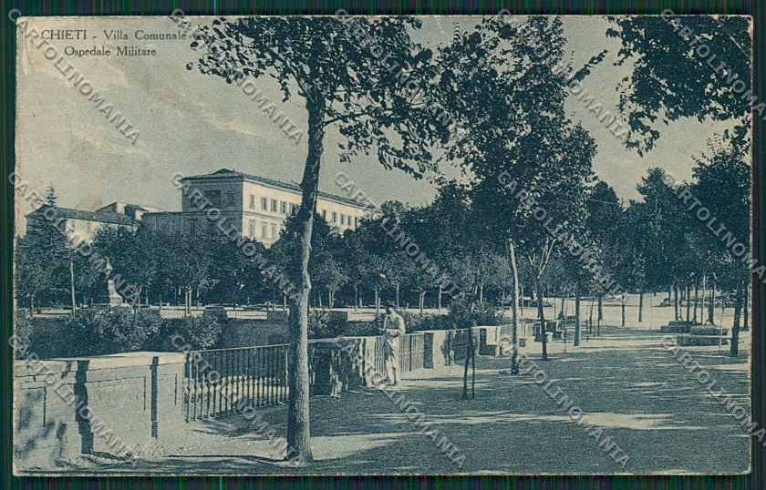 Chieti Città PIEGHINA cartolina QQ4038 – fronte