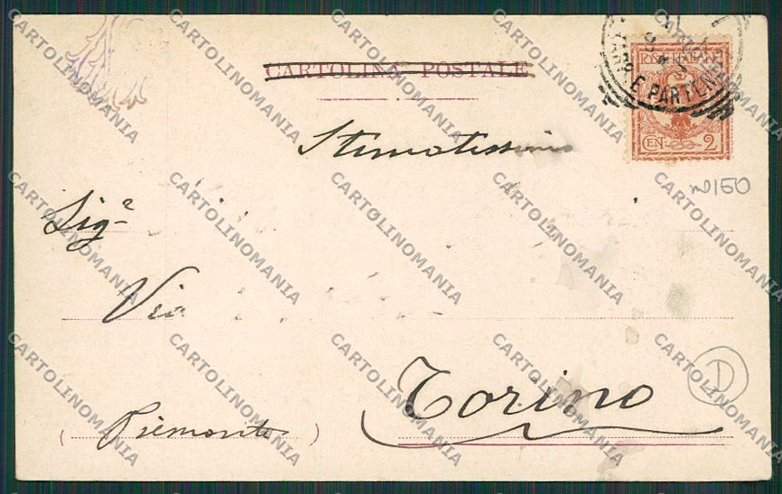 Chieti Città Caserma Militari ABRASA cartolina QQ4040 – retro