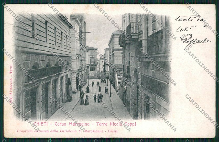 Chieti Città Alterocca 658 cartolina QQ4045 – fronte