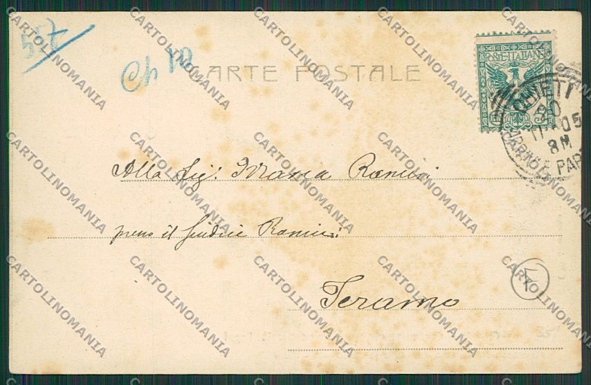 Chieti Città Alterocca 658 cartolina QQ4045 – retro