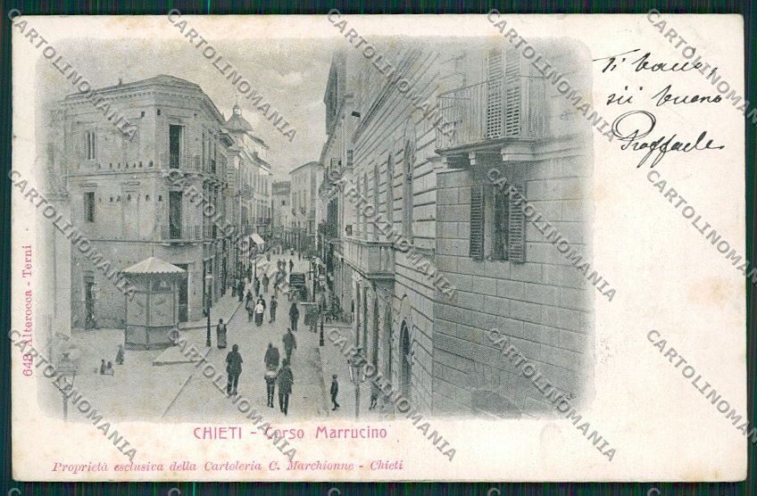 Chieti Città Alterocca 648 cartolina QQ4046 – fronte
