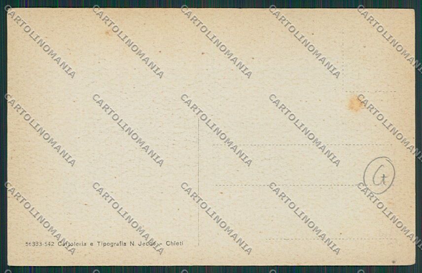 Chieti Città cartolina QQ4050 – retro