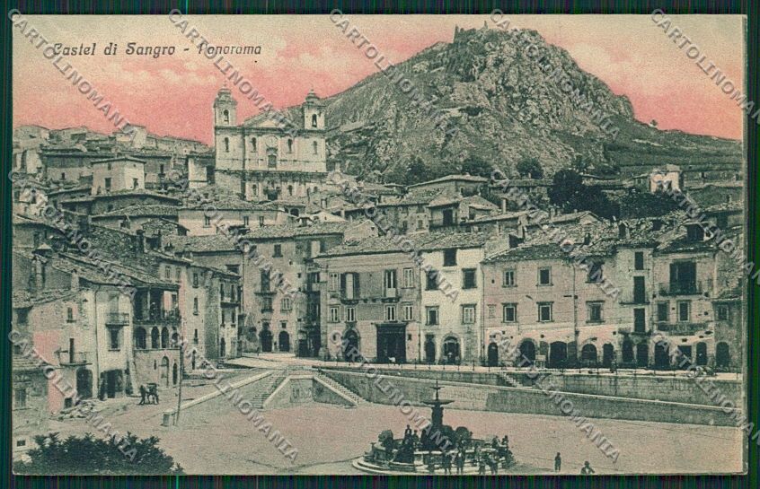Chieti Castel di Sangro cartolina QQ4061 – fronte