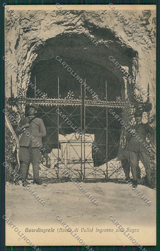 Chieti Guardiagrele Militari cartolina QQ4086 – fronte