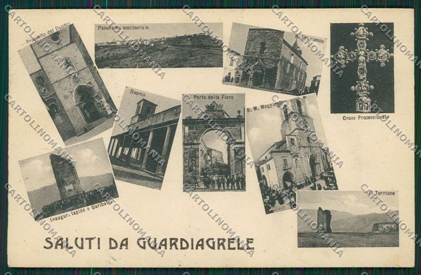 Chieti Guardiagrele Saluti da cartolina QQ4095 – fronte